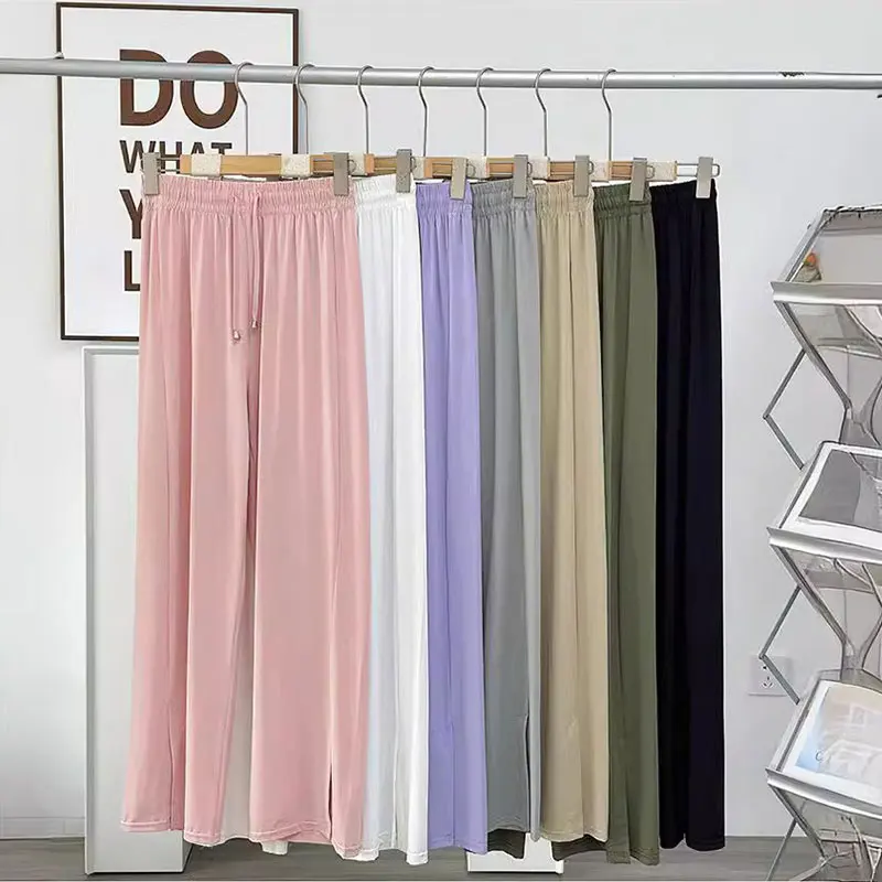 Casual wide-leg pants 2025 summer drop high waist thin loose straight tube cool quick dry sunscreen pants women
Casual wide-leg pants 2025 summer drop high waist thin loose straight tube cool quick dry sunscreen pants women