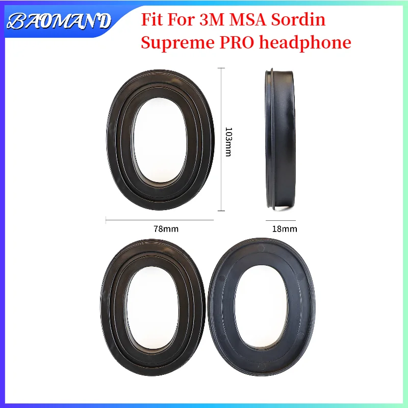 Replacement Earpads for 3M MSA Sordin Supreme PRO Headset Headphones Leather Sleeve Earphone Earmuff
Replacement Earpads for 3M MSA Sordin Supreme PRO Headset Headphones Leather Sleeve Earphone Earmuff