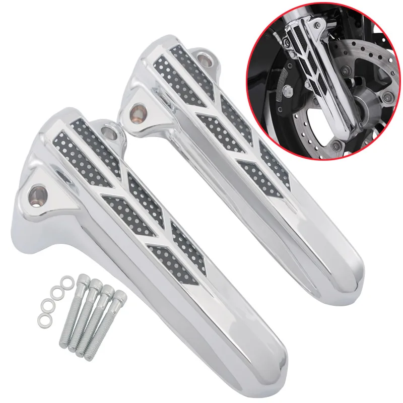 1 Pair Motorcycle Front Lower Fork Leg Covers For Harley Touring Road King Street Glide FLHX FLHXS Road Electra Glide 2014-25
1 Pair Motorcycle Front Lower Fork Leg Covers For Harley Touring Road King Street Glide FLHX FLHXS Road Electra Glide 2014-25