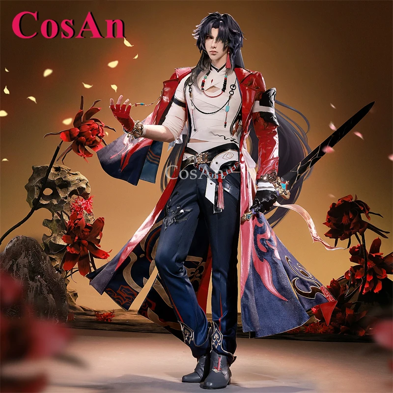 CosAn Game Honkai: Star Rail Blade Cosplay Costumes Planarcadia Handsome Fashion Combat Uniforms Activity Role Play Clothing
CosAn Game Honkai: Star Rail Blade Cosplay Costumes Planarcadia Handsome Fashion Combat Uniforms Activity Role Play Clothing