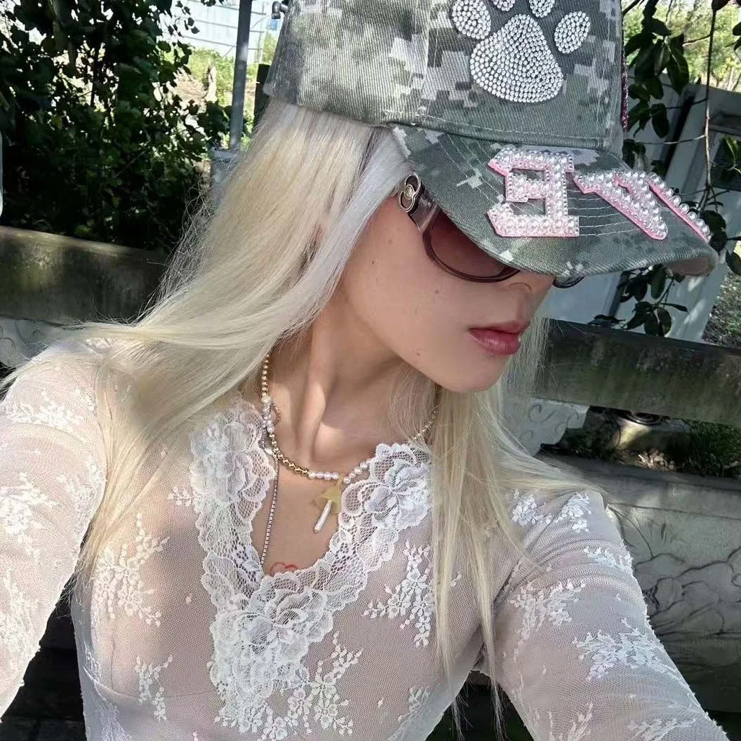 Кепки для женщин, аксессуары Y2K, шляпа для девочек, винтажная кепка Y2K, бейсболка, забавные камуфляжные шапки
Кепки для женщин, аксессуары Y2K, шляпа для девочек, винтажная кепка Y2K, бейсболка, забавные камуфляжные шапки