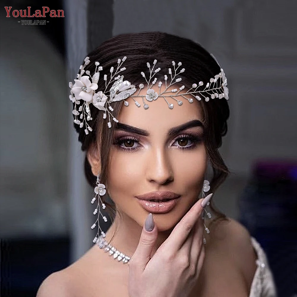 YouLaPan Soft Clay Flower Bridal Headband Handmade Beads Headpiece for Wedding Hair Accessories Bridal Headdress Ornaments HP344
YouLaPan Soft Clay Flower Bridal Headband Handmade Beads Headpiece for Wedding Hair Accessories Bridal Headdress Ornaments HP344