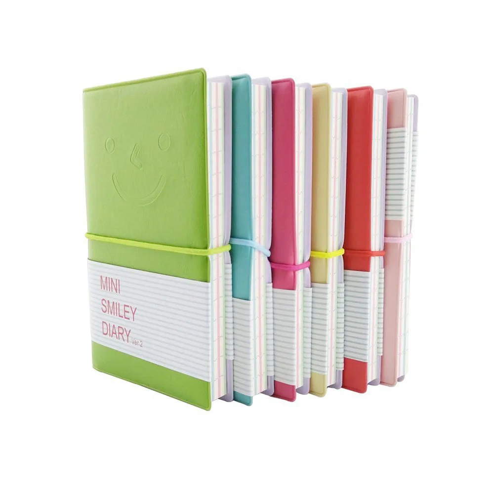 1pcs Smiling Notebook Colored Pages Mini Face PU Notebooks Notepad Travel Journal Diary
1pcs Smiling Notebook Colored Pages Mini Face PU Notebooks Notepad Travel Journal Diary