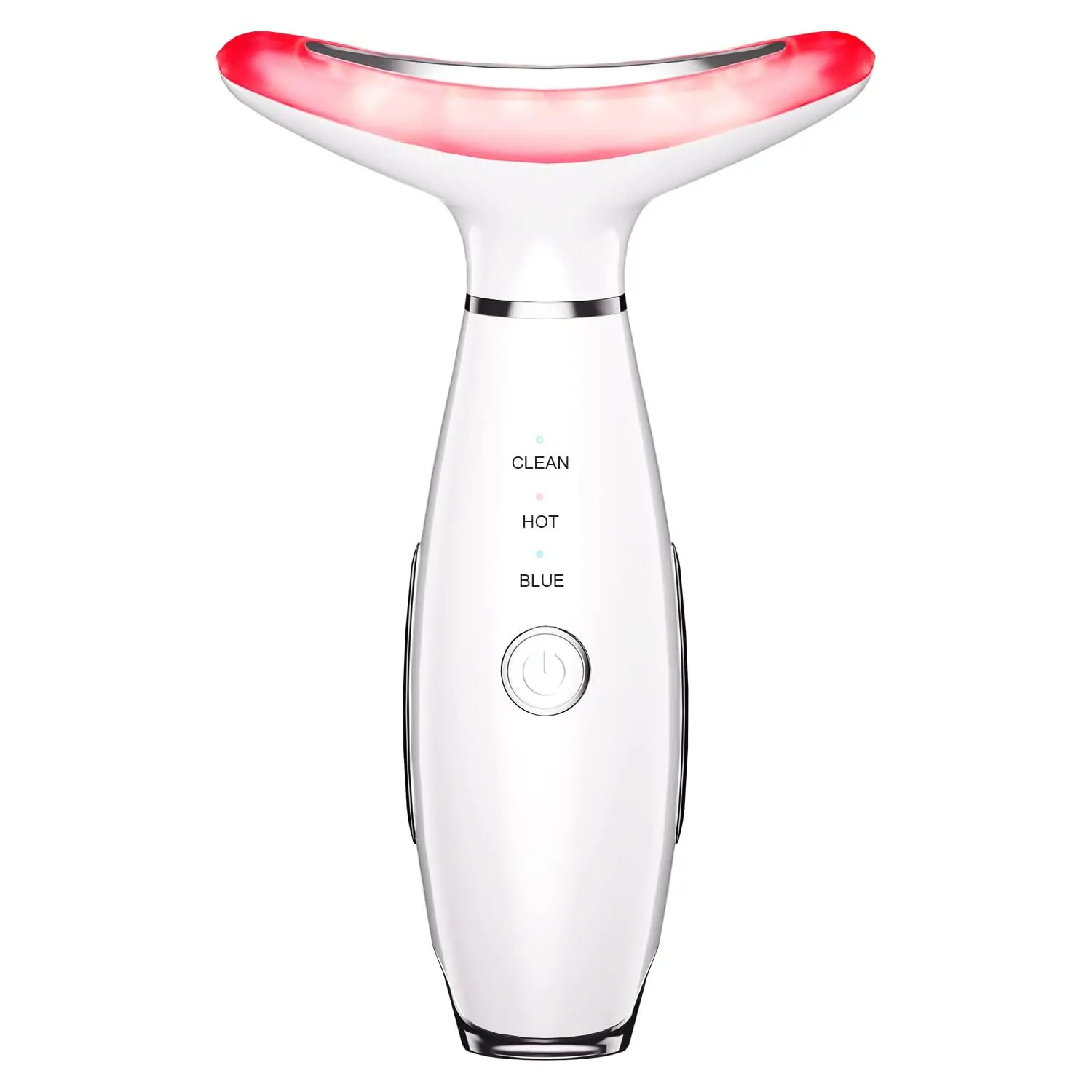 3-in-1 Beauty Massager for Face and Neck, Based on Triple Action LED, Thermal, and Vibration Technologies for Skin Care,Improve
3-in-1 Beauty Massager for Face and Neck, Based on Triple Action LED, Thermal, and Vibration Technologies for Skin Care,Improve
