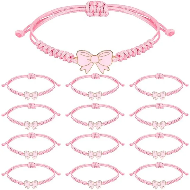 Butterfly Woven Bracelet Colorful Rope Alloy Pendant Friendship Gift for Women Girls
Butterfly Woven Bracelet Colorful Rope Alloy Pendant Friendship Gift for Women Girls