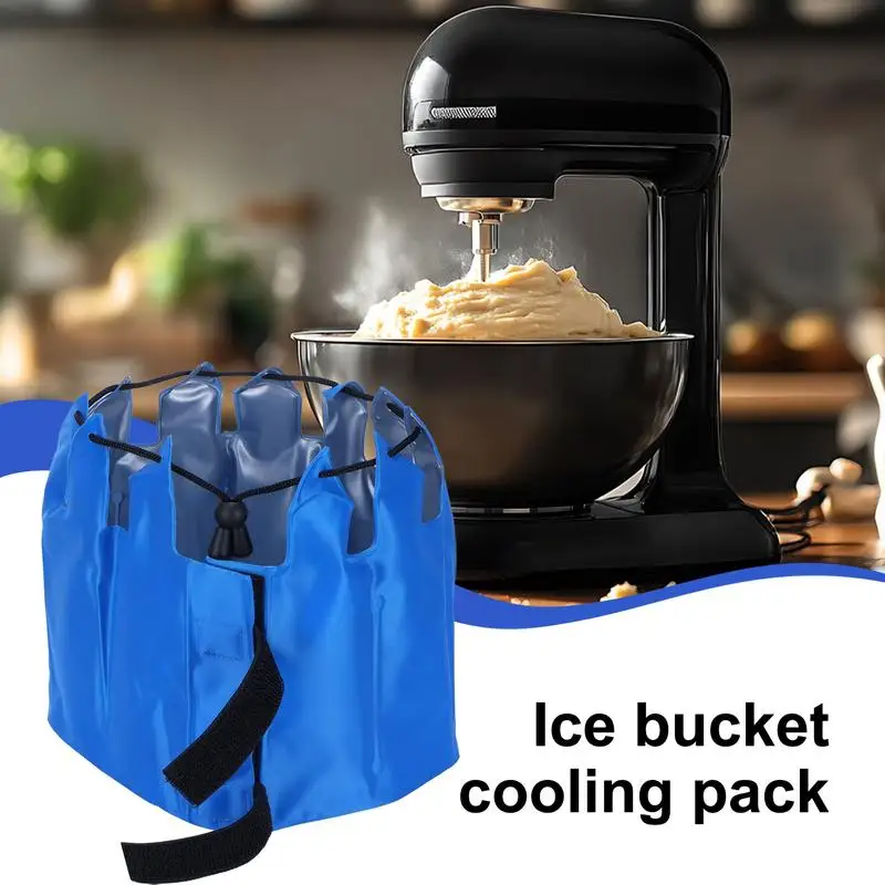 Cold Wrap Ice Bucket Bag Cooling Tool Kitchen Supplies Safe & Leak-Proof Design For Pastry Cream Wine Champagne Beverages
Cold Wrap Ice Bucket Bag Cooling Tool Kitchen Supplies Safe & Leak-Proof Design For Pastry Cream Wine Champagne Beverages