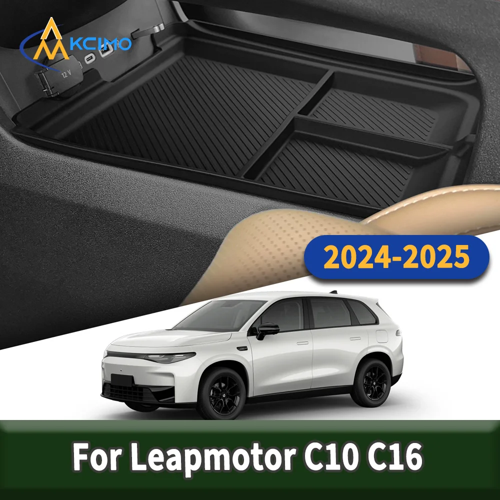 Car Center Console Lower Storage Tray for Leapmotor C10 C16 2024-2025 Black TPE Organizers Stowing Tidying Auto Parts
Car Center Console Lower Storage Tray for Leapmotor C10 C16 2024-2025 Black TPE Organizers Stowing Tidying Auto Parts