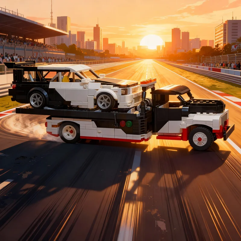 551pcs MOC City Champions Forded F Series Truck Car Hauler Model Building Blocks Toy Construction Christmas Gifts Brick Birthday
551pcs MOC City Champions Forded F Series Truck Car Hauler Model Building Blocks Toy Construction Christmas Gifts Brick Birthday