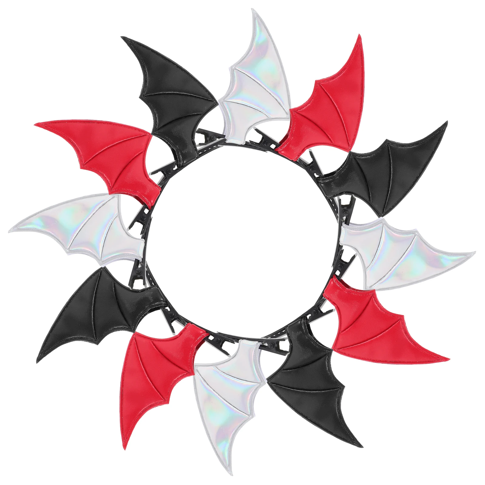 12pcs Wings Hair Clip Western Hair Clips Pu Bat Design Celebration Accessories Women Barrettes Hairstyle
12pcs Wings Hair Clip Western Hair Clips Pu Bat Design Celebration Accessories Women Barrettes Hairstyle