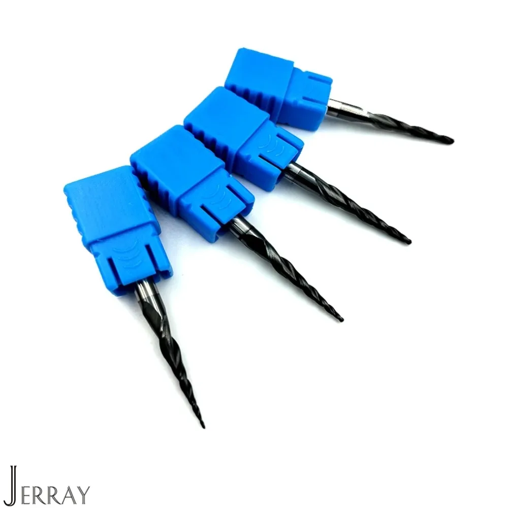 JERRAY HRC55 CNC router bits Tungsten solid carbide Tapered Ball Nose End Mills CNC 2D 3D Carving Bits Milling cutter
JERRAY HRC55 CNC router bits Tungsten solid carbide Tapered Ball Nose End Mills CNC 2D 3D Carving Bits Milling cutter