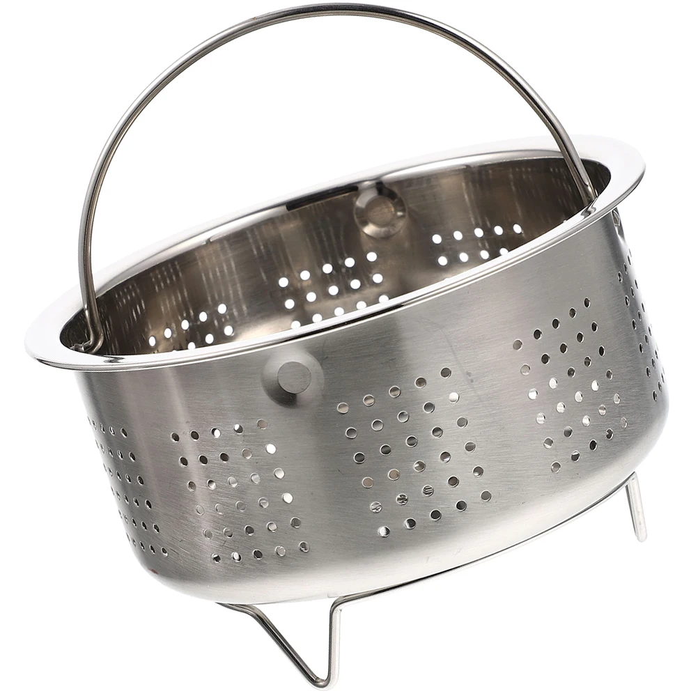 Stainless Steel Basket Pot Ventilation Holes Design Food Steaming Safe Anti Rust Long Term Use Ramen Pasta
Stainless Steel Basket Pot Ventilation Holes Design Food Steaming Safe Anti Rust Long Term Use Ramen Pasta
