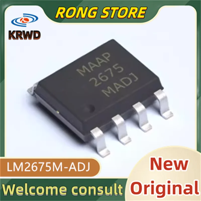 5PCS 2675MADJ New and Original IC Chip SOP8 LM2675M-ADJ LM2675M-A LM2675M LM2675 2675
5PCS 2675MADJ New and Original IC Chip SOP8 LM2675M-ADJ LM2675M-A LM2675M LM2675 2675