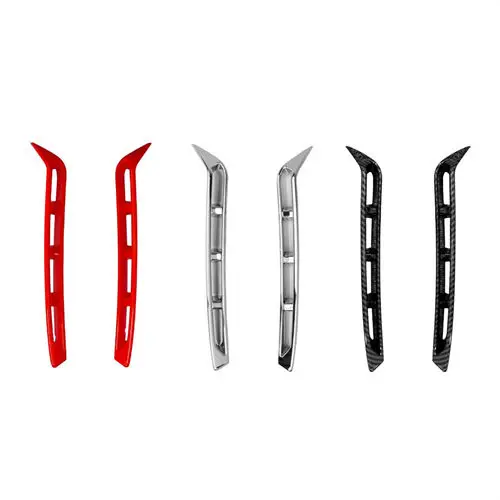 ABS Chromium Silver Carbon Fiber Style Front Bumper Air Vent Fog Lamp Exterior Decoration For Tuning Kia Sorento MQ4 2021-2023
ABS Chromium Silver Carbon Fiber Style Front Bumper Air Vent Fog Lamp Exterior Decoration For Tuning Kia Sorento MQ4 2021-2023