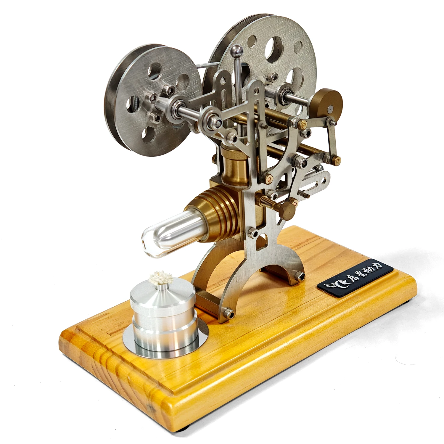 Stirling Engine Model Startable Projector Style Physics Experiment Teaching Tool for Students STEM Educational Hobby Toy Gift
Stirling Engine Model Startable Projector Style Physics Experiment Teaching Tool for Students STEM Educational Hobby Toy Gift