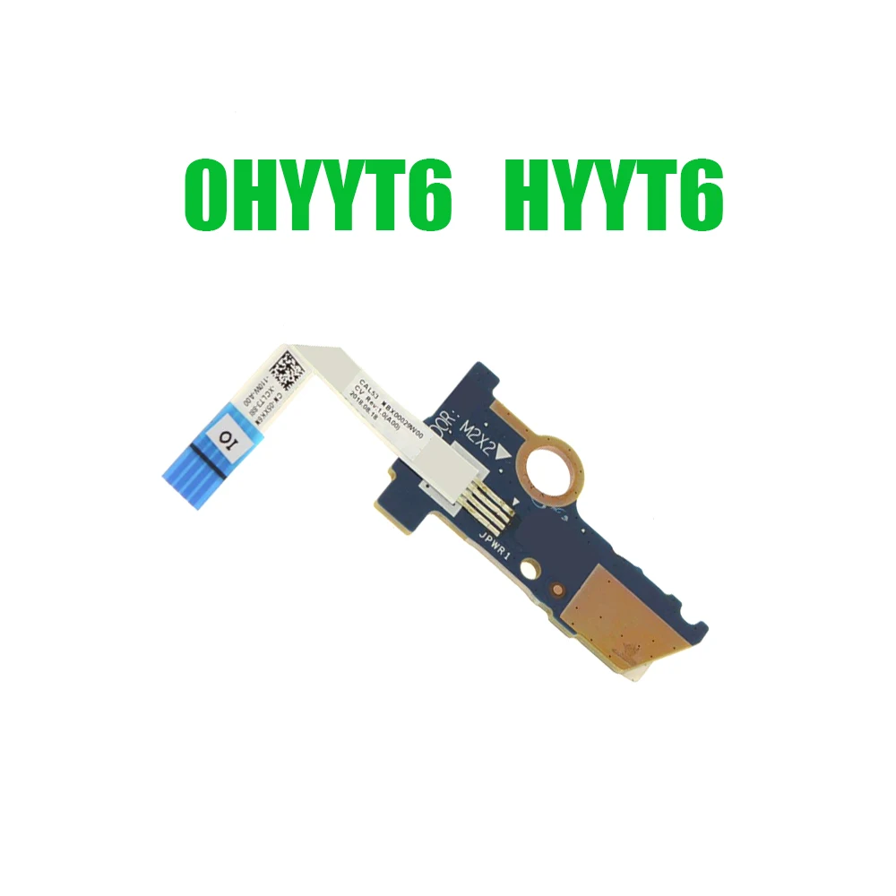 Laptop Button With Cable For DELL G3 3579 0HYYT6 HYYT6 LS-F611P 05XK6N 5XK6N CAL53 NBX00029W00
Laptop Button With Cable For DELL G3 3579 0HYYT6 HYYT6 LS-F611P 05XK6N 5XK6N CAL53 NBX00029W00