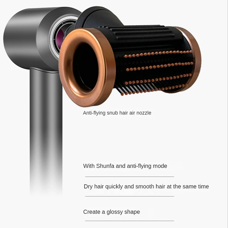 M08K Противолетающая насадка для Dyson Supersonic HD01 HD02 HD03 HD04 HD08 HD15 Инструмент для создания гладкой и объемной укладки волос
M08K Противолетающая насадка для Dyson Supersonic HD01 HD02 HD03 HD04 HD08 HD15 Инструмент для создания гладкой и объемной укладки волос