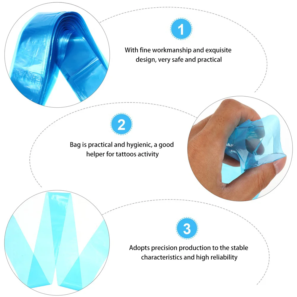 100pcs Hook Accessories Disposable Plastic Clip Cord Sleeve for Tattoos Machine Hygienic Safety Cover
100pcs Hook Accessories Disposable Plastic Clip Cord Sleeve for Tattoos Machine Hygienic Safety Cover