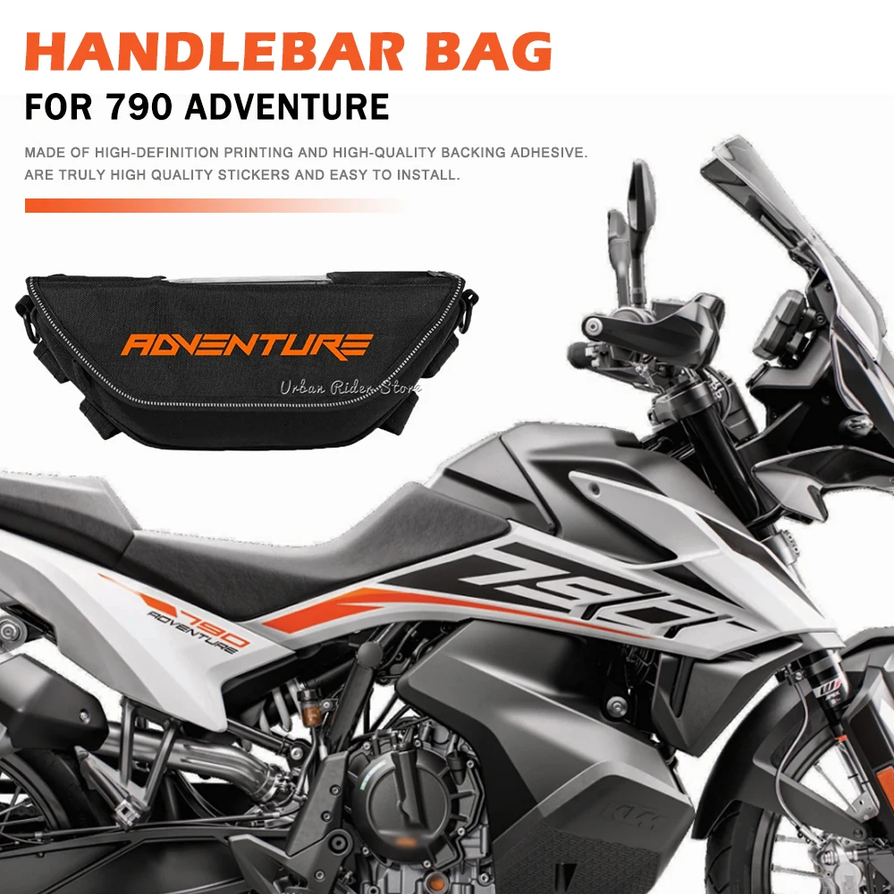790Adventure Motorcycle Handlebar Travel Bag Motorcycle Waterproof And Dustproof Handlebar Storage Bag for 790 Adventure
790Adventure Motorcycle Handlebar Travel Bag Motorcycle Waterproof And Dustproof Handlebar Storage Bag for 790 Adventure