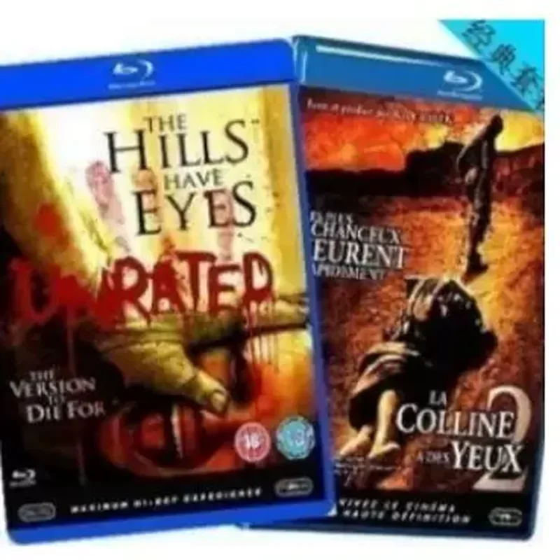 The Mountain Has Eyes 1 and 2 American Horror Thriller Movie BD Blu-ray High Definition 1080p Version Available in Some
The Mountain Has Eyes 1 and 2 American Horror Thriller Movie BD Blu-ray High Definition 1080p Version Available in Some