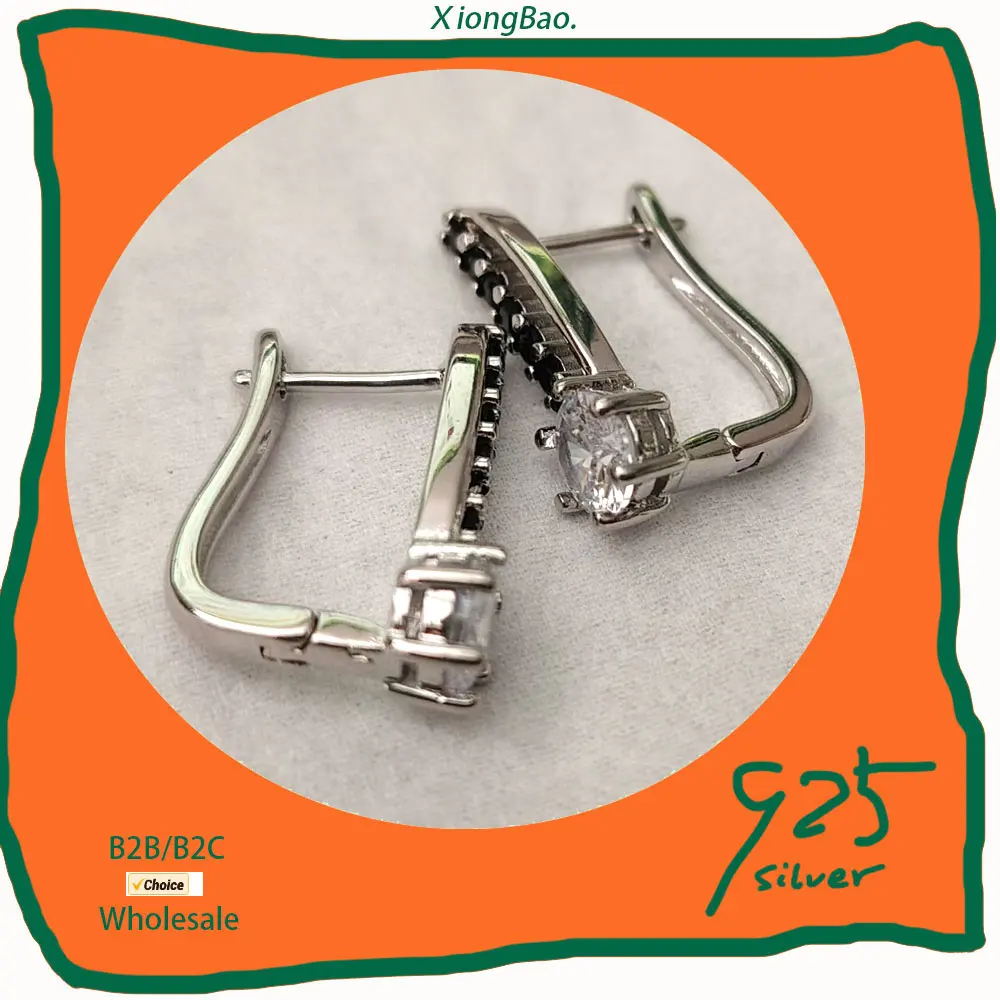 Hot Korean Fashion Oreille Gift Simple Black Crystal Clip Earrings for Women Jewelry 2026 Trend Female Silver Earring 2026
Hot Korean Fashion Oreille Gift Simple Black Crystal Clip Earrings for Women Jewelry 2026 Trend Female Silver Earring 2026