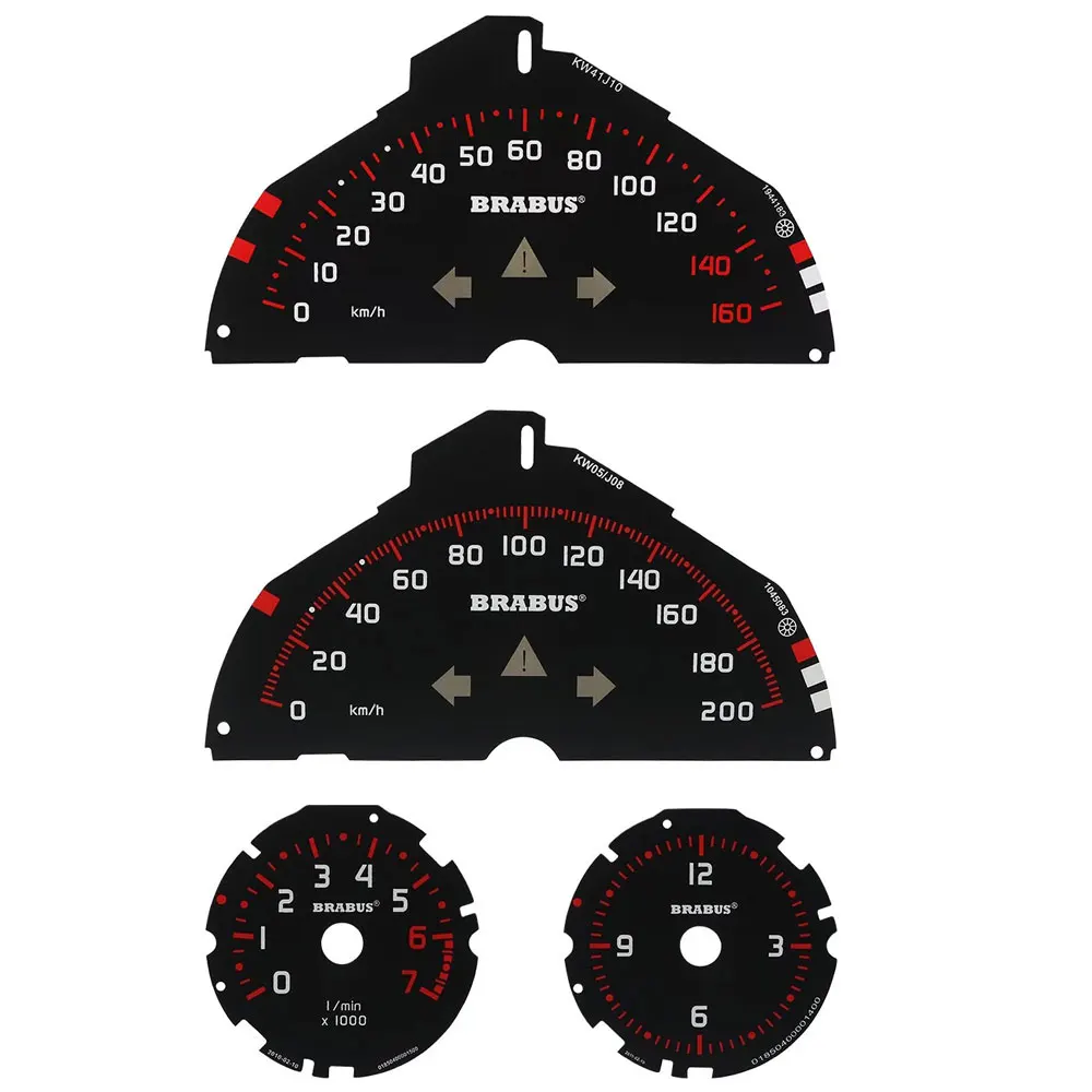 Gauge Face for Smart Fortwo W451 Speedometer Tachometer and Clock 200 Km/h 160KM/H
Gauge Face for Smart Fortwo W451 Speedometer Tachometer and Clock 200 Km/h 160KM/H