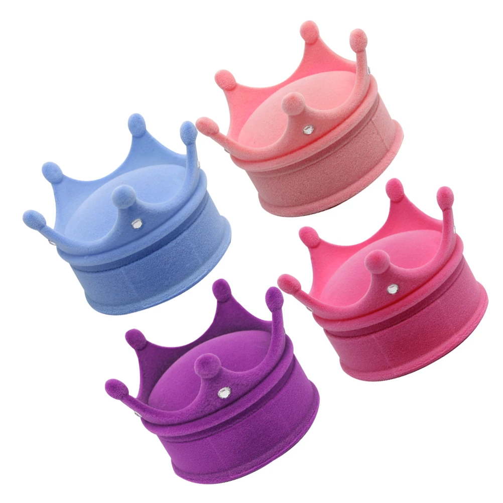 4pcs Jewelry Box Elegant Crown Shaped Earring Case Storage Travel Lightweight Compact Gifts Valentine Christmas Birthday
4pcs Jewelry Box Elegant Crown Shaped Earring Case Storage Travel Lightweight Compact Gifts Valentine Christmas Birthday