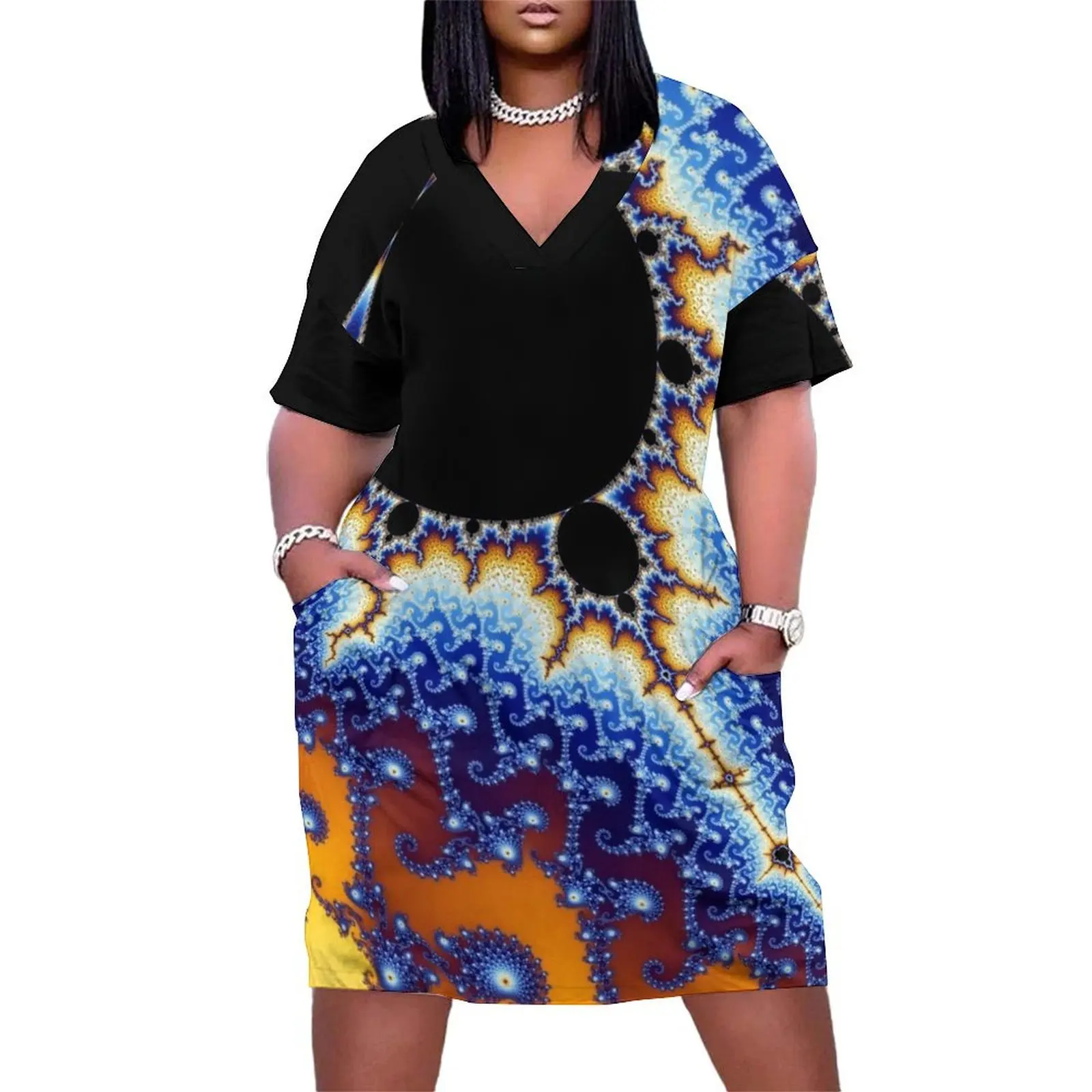 Mandelbrot set Loose Pocket Dress african dresses for woman evening dresses women elegant women's dresses sale
Mandelbrot set Loose Pocket Dress african dresses for woman evening dresses women elegant women's dresses sale
