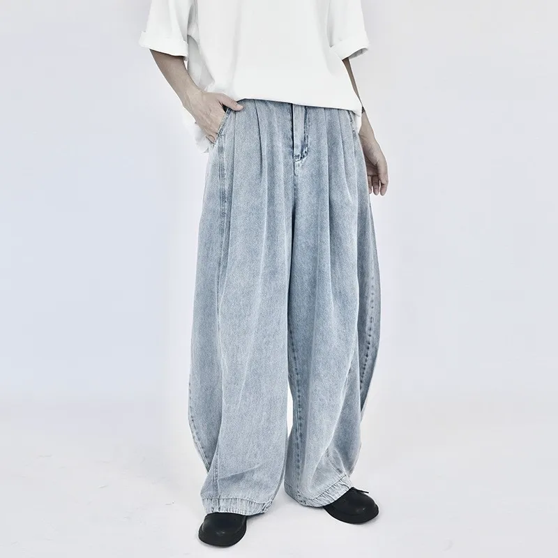 Johnature Autumn New Loose Washed Cotton Jeans Women Floor-length Casual Versatile Long Pants
Johnature Autumn New Loose Washed Cotton Jeans Women Floor-length Casual Versatile Long Pants