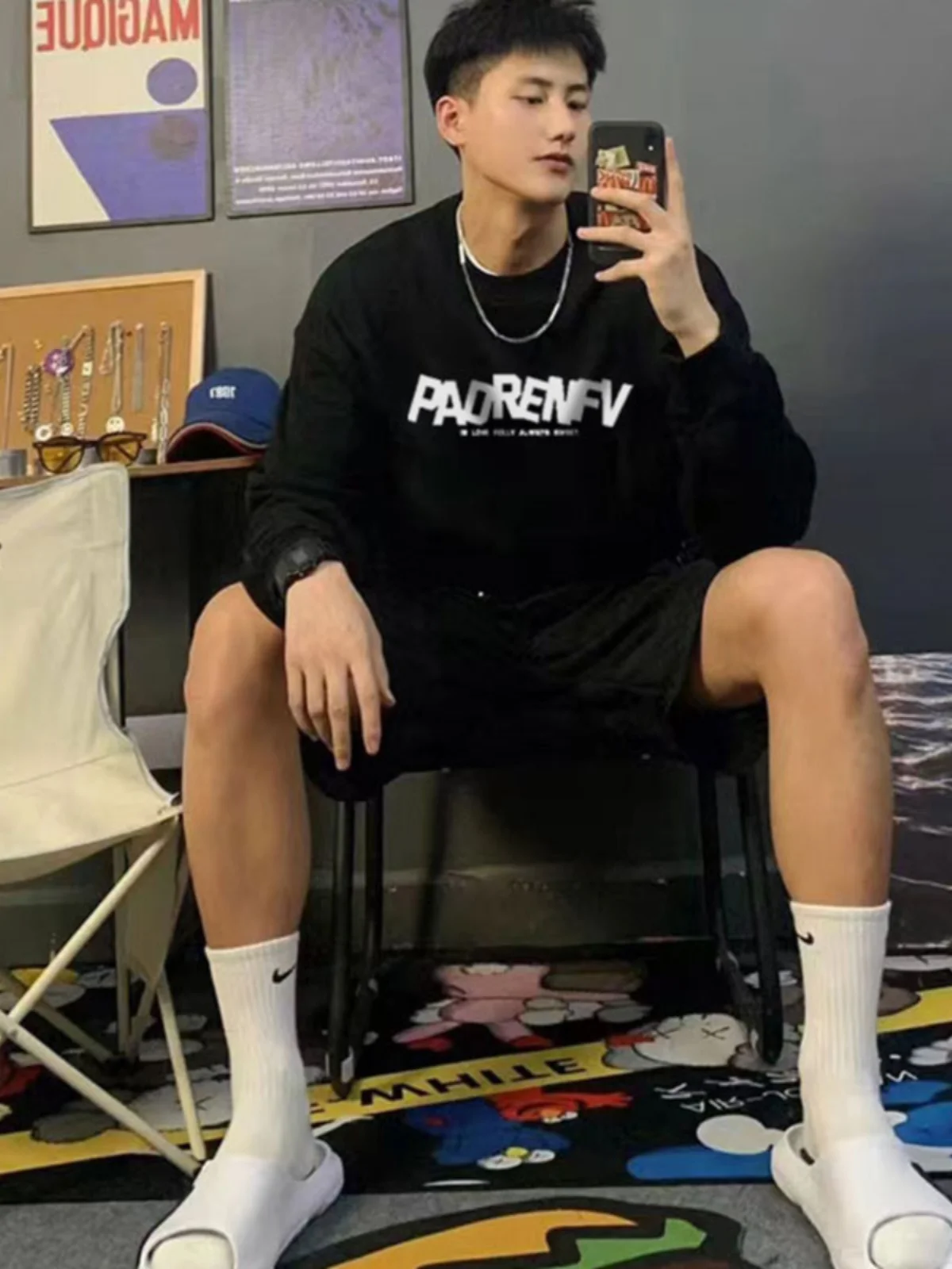 2026 American High Street Hip Hop round Neck Sweatshirt Men's Loose Casual Long Sleeve Top Trendy Brand Autumn Collection
2026 American High Street Hip Hop round Neck Sweatshirt Men's Loose Casual Long Sleeve Top Trendy Brand Autumn Collection