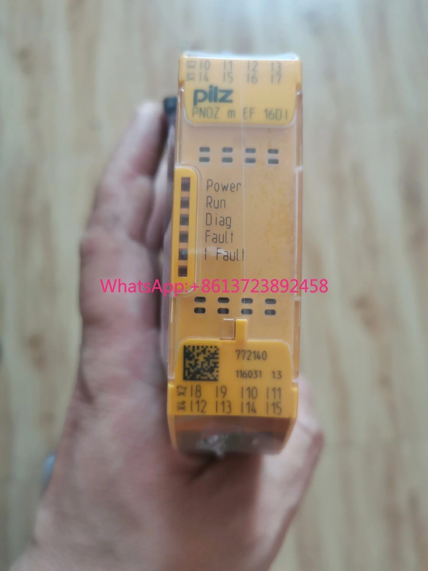PiLZ Pilz, order number 772140 Germany in stock
PiLZ Pilz, order number 772140 Germany in stock