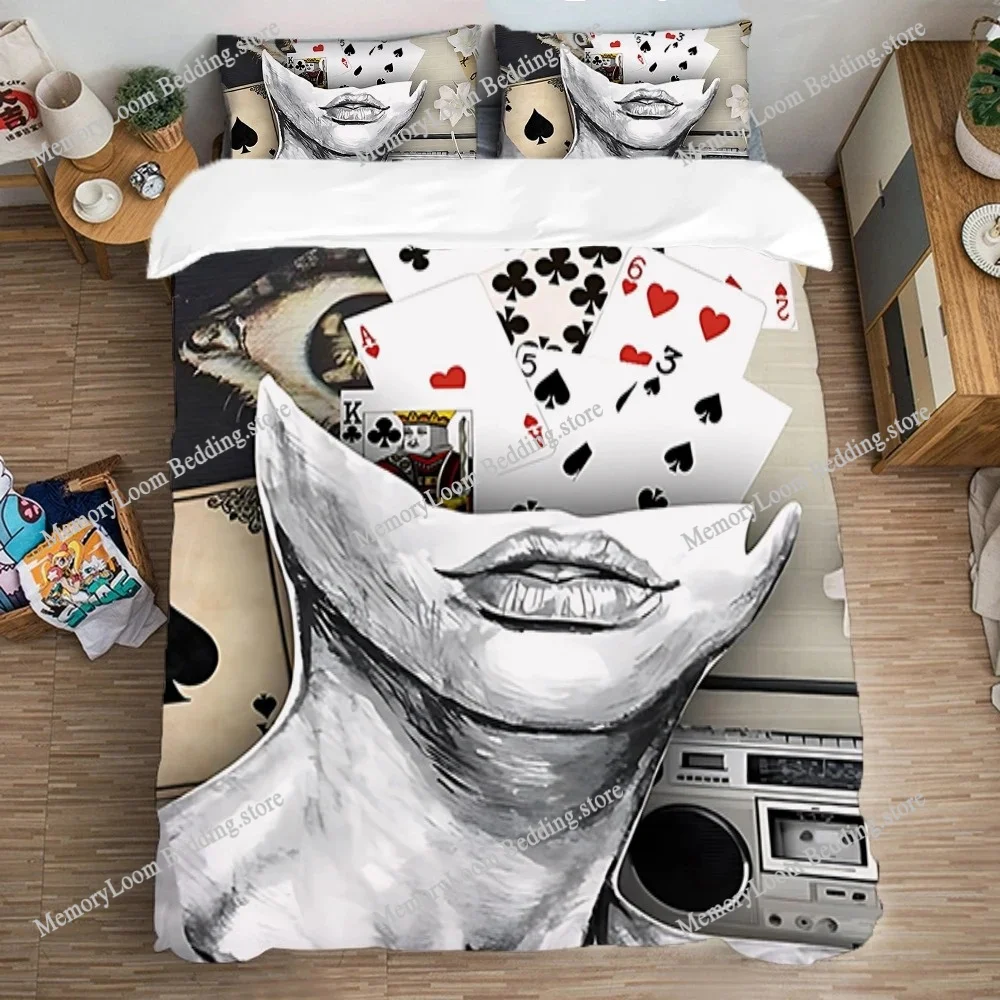 Queen Bed Comforter Sets Dadaism Bedding Set Double Size Duvet Covers Quilt Cover Set Art Pillowcase Fashion Linen Home Textile
Queen Bed Comforter Sets Dadaism Bedding Set Double Size Duvet Covers Quilt Cover Set Art Pillowcase Fashion Linen Home Textile