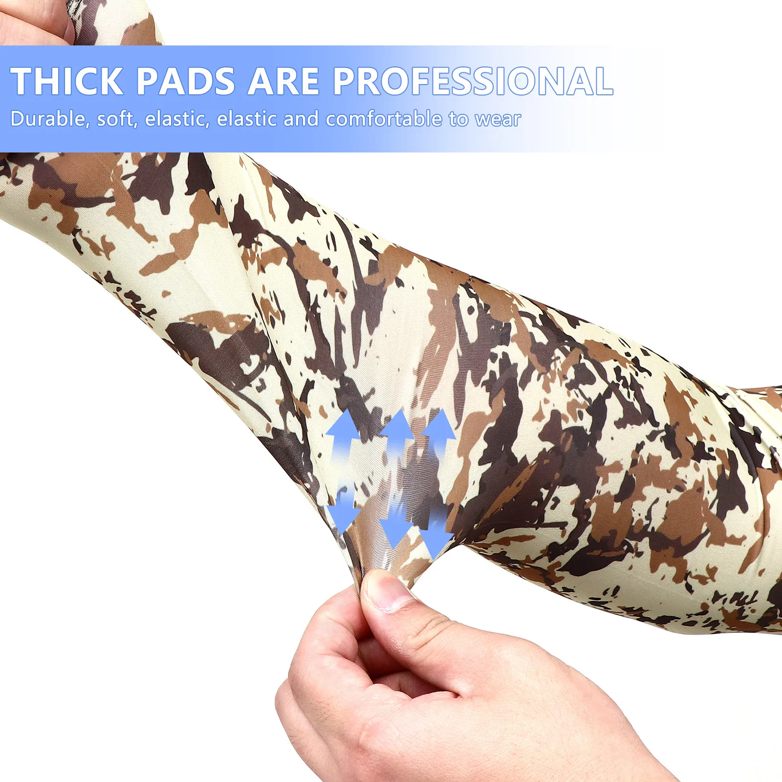 1Pair Camouflage Sun Protective Arm Sleeves Summer Cooling Uv Blocking Elastic Anti-Slip for Women Outdoor Sports
1Pair Camouflage Sun Protective Arm Sleeves Summer Cooling Uv Blocking Elastic Anti-Slip for Women Outdoor Sports