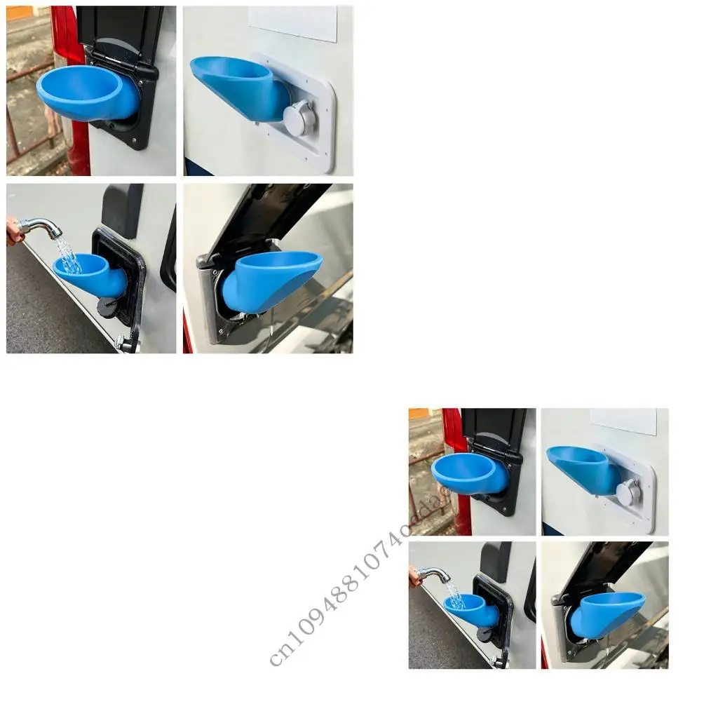 Plastic Water Filling Funnel Water Filling For Trailers And Campers Ensures Leakproof Liquid Transfer
Plastic Water Filling Funnel Water Filling For Trailers And Campers Ensures Leakproof Liquid Transfer