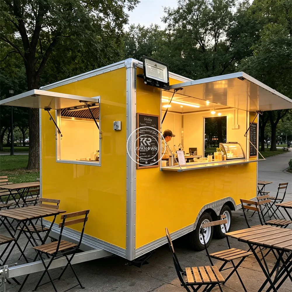 Mobile Concession Ice Cream Truck Commercial Food Trailer Mobile Kitchen Trailer Customized Catering Food Truck
Mobile Concession Ice Cream Truck Commercial Food Trailer Mobile Kitchen Trailer Customized Catering Food Truck