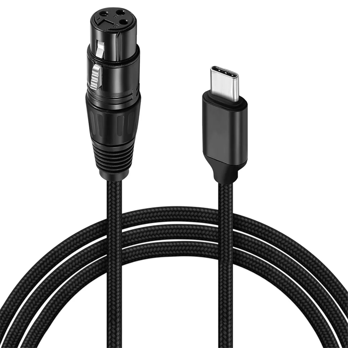 B03B-XLR to USB C USB C to XLR for Phone to Microphone XLR to USB Cable for Tablet, Laptop and Other Type C Device(6FT)
B03B-XLR to USB C USB C to XLR for Phone to Microphone XLR to USB Cable for Tablet, Laptop and Other Type C Device(6FT)
