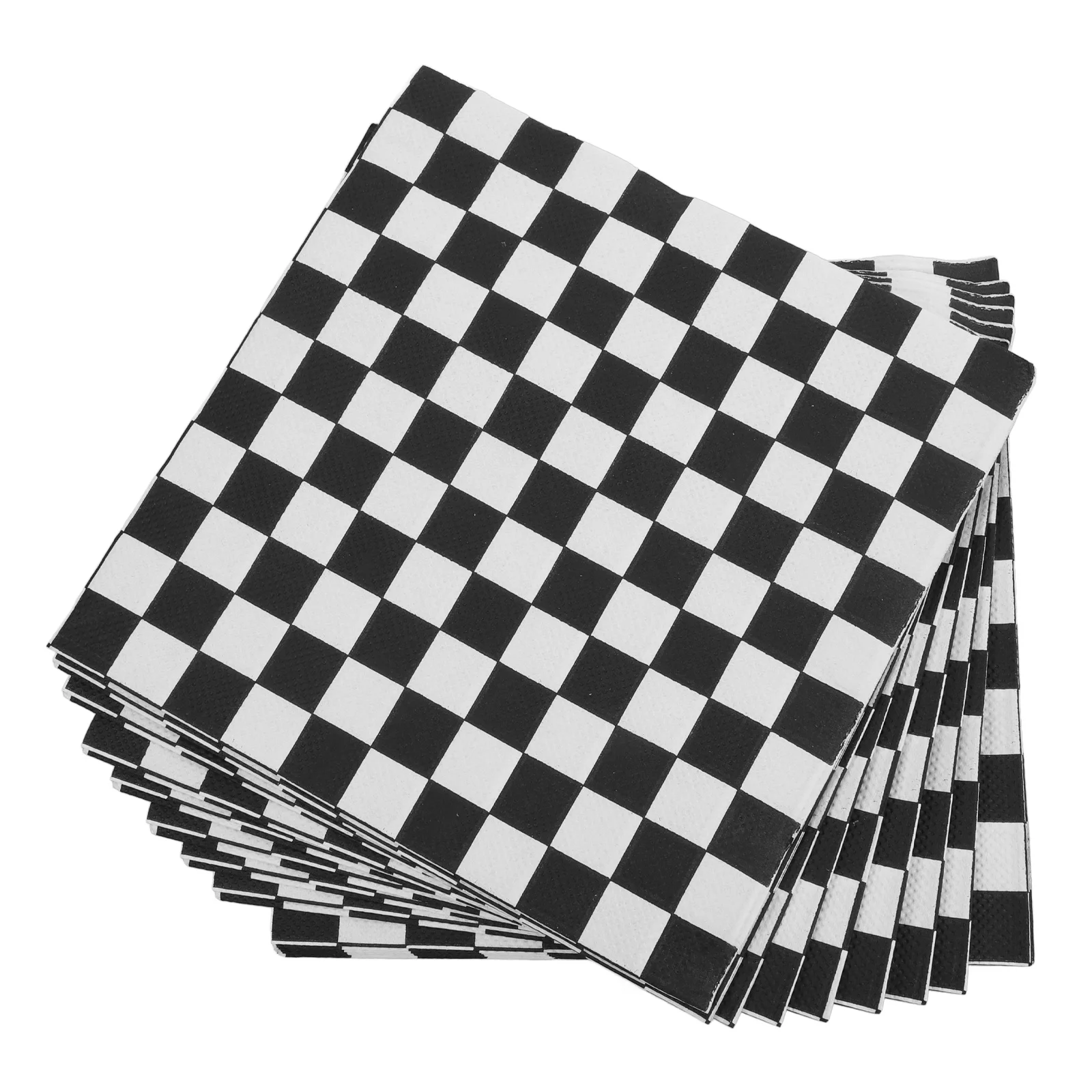 100pcs Black White Checkered Napkin Party Decorations Paper Towel Birthday Wedding Elegant Tear Resistant Soft Absorbent Guest
100pcs Black White Checkered Napkin Party Decorations Paper Towel Birthday Wedding Elegant Tear Resistant Soft Absorbent Guest