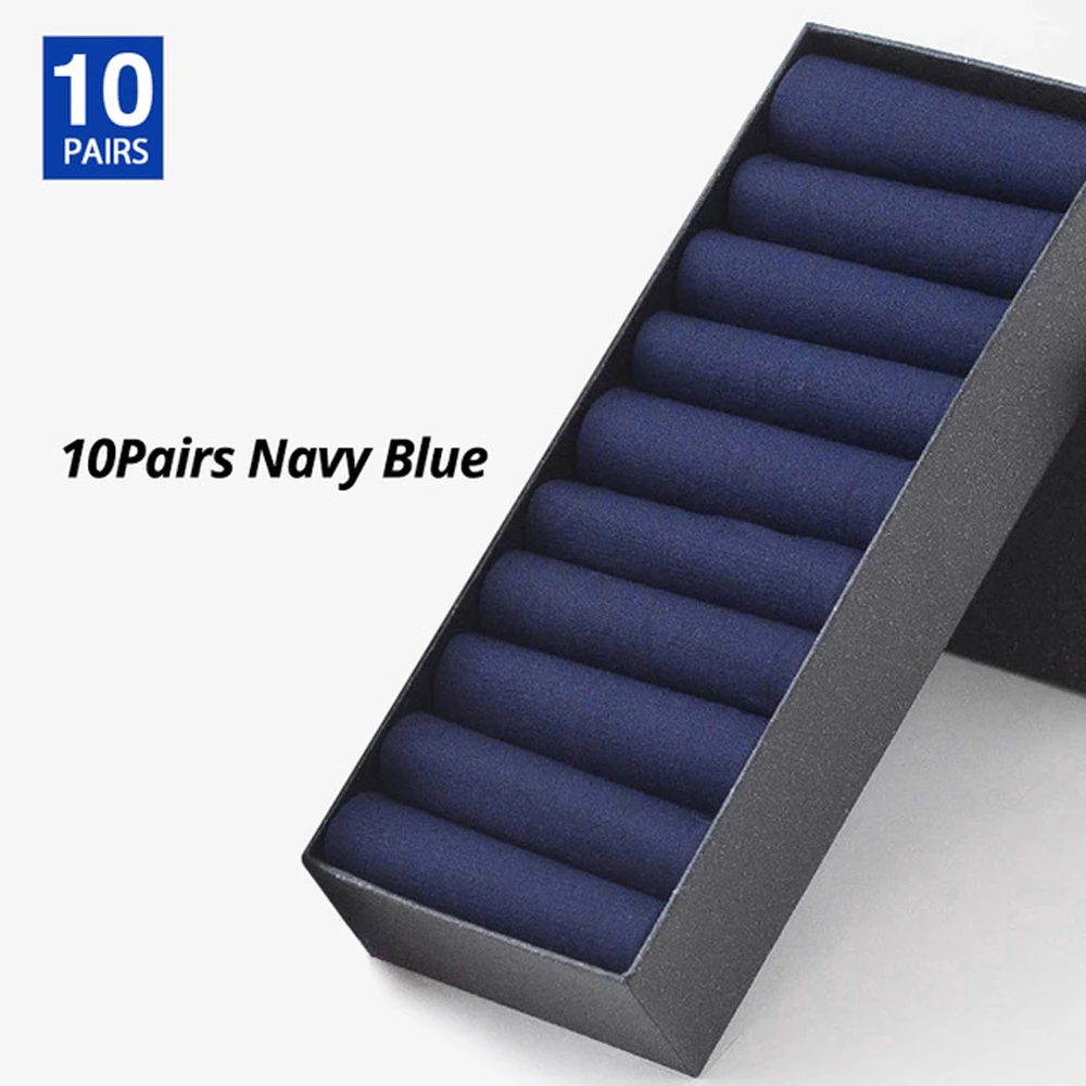 Black Fashion Business Deodorant Breathable 10Pairs/Box Mercerized Socks Men's Socks Stocking Middle Tube
Black Fashion Business Deodorant Breathable 10Pairs/Box Mercerized Socks Men's Socks Stocking Middle Tube