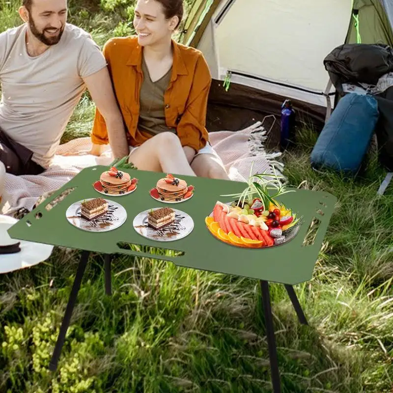 Folding Camping Table Aluminum Alloy Foldable Picnic Table Multifunctional Camping Accessories Portable Camping Side Table For
Folding Camping Table Aluminum Alloy Foldable Picnic Table Multifunctional Camping Accessories Portable Camping Side Table For