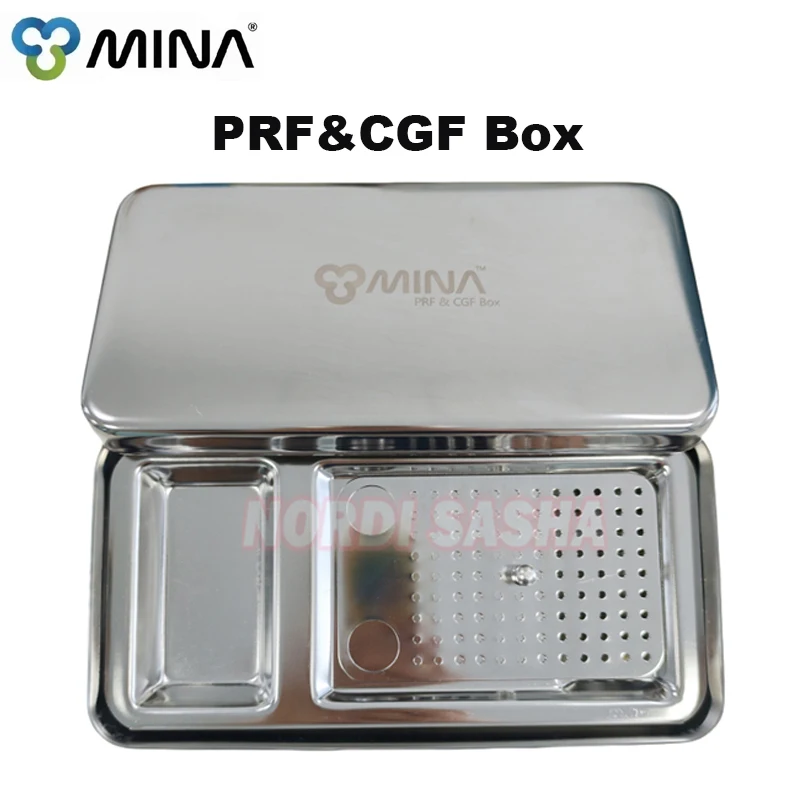 MINA Dental PRF Platelet Rich Fibrin Box и CGF Box Хирургический инструмент Denal PRF и CGF Box Нержавеющая сталь 1 комплект
MINA Dental PRF Platelet Rich Fibrin Box и CGF Box Хирургический инструмент Denal PRF и CGF Box Нержавеющая сталь 1 комплект