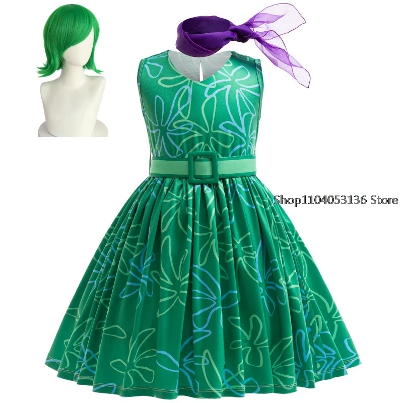 4Pcs Kids Cosplay Costume Kids Cartoon Flower Princess Dress+Belt+Scarf +Wig Girls Halloween Carnival Party Dress Up
4Pcs Kids Cosplay Costume Kids Cartoon Flower Princess Dress+Belt+Scarf +Wig Girls Halloween Carnival Party Dress Up