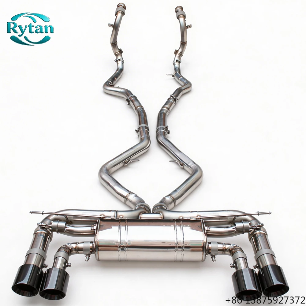 Высококачественная выхлопная система Rytan Valvetronic из нержавеющей стали с клапанами (Catback) для BMW X5M F85/X6M F86 4.4T 2015-2018 годов выпуска
Высококачественная выхлопная система Rytan Valvetronic из нержавеющей стали с клапанами (Catback) для BMW X5M F85/X6M F86 4.4T 2015-2018 годов выпуска