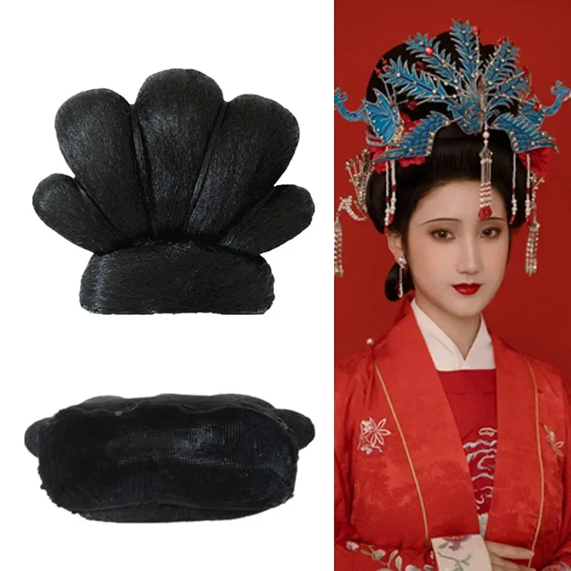 Китайский традиционный пучок волос ханьфу, черный шиньон в стиле ретро, косплей в виде булочки из волос принцессы, головной убор для выступлений в древнем Пекинской оперы
Китайский традиционный пучок волос ханьфу, черный шиньон в стиле ретро, косплей в виде булочки из волос принцессы, головной убор для выступлений в древнем Пекинской оперы