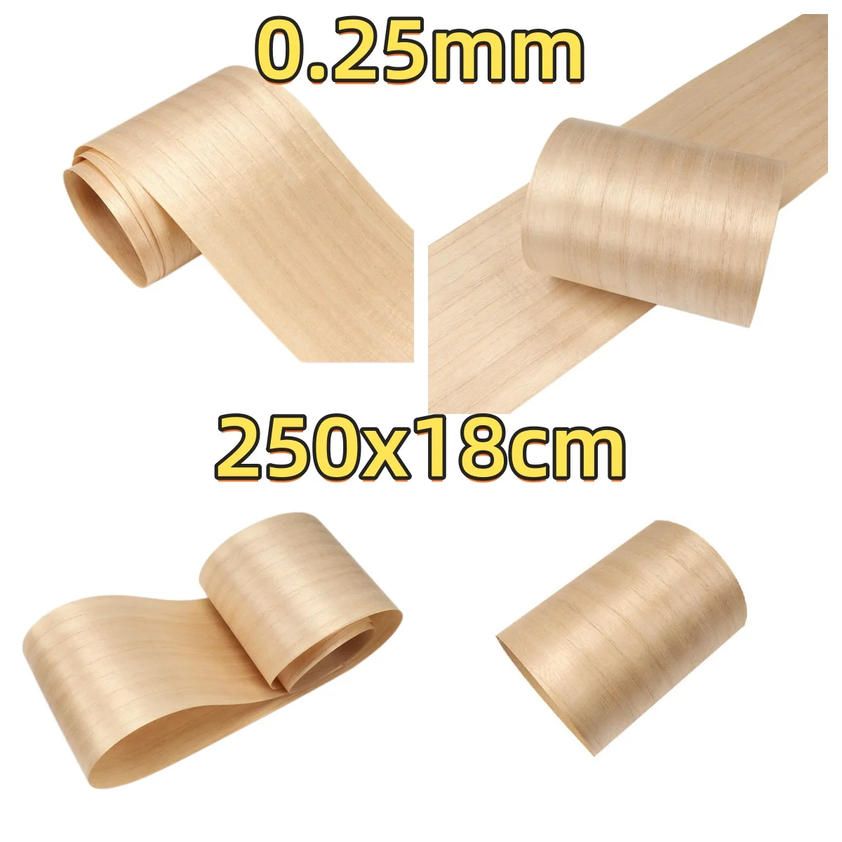 Natural Paulownia Straight Grain Veneer, 0.25mm, 250x18cm, For 3D Model Surface Decoration & Guitar Body Veneering.
Natural Paulownia Straight Grain Veneer, 0.25mm, 250x18cm, For 3D Model Surface Decoration & Guitar Body Veneering.