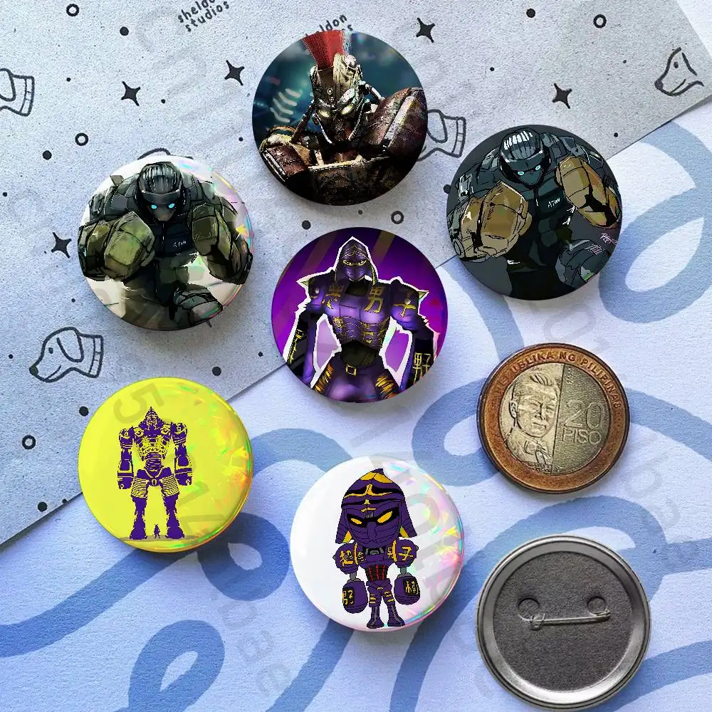 N-Noisy Boy Real Steel 25mm 75mm 44mm 58mm 32m Brooches Badges Pins for Accessories
N-Noisy Boy Real Steel 25mm 75mm 44mm 58mm 32m Brooches Badges Pins for Accessories