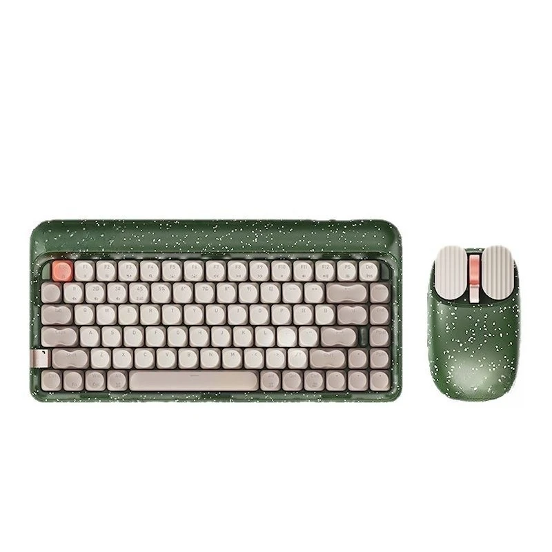 New dots, mechanical keyboard wireless, three-mode hot-swappable 84 keys, mouse office set
New dots, mechanical keyboard wireless, three-mode hot-swappable 84 keys, mouse office set