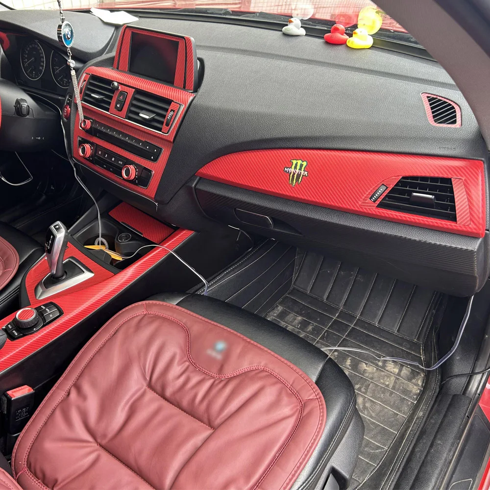Car-Styling 3D/5D Carbon Fiber Car Interior Center Console Color Change Molding Sticker Decals For BMW 1 Series F20 2012-2016
Car-Styling 3D/5D Carbon Fiber Car Interior Center Console Color Change Molding Sticker Decals For BMW 1 Series F20 2012-2016