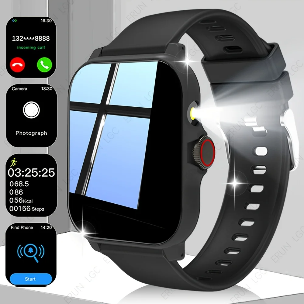 Latest Smart Watch, 1.83-Inch Touch Screen, with Call/Message Reminder, Multi-Dial, Multi-Sports Mode, Flashlight
Latest Smart Watch, 1.83-Inch Touch Screen, with Call/Message Reminder, Multi-Dial, Multi-Sports Mode, Flashlight