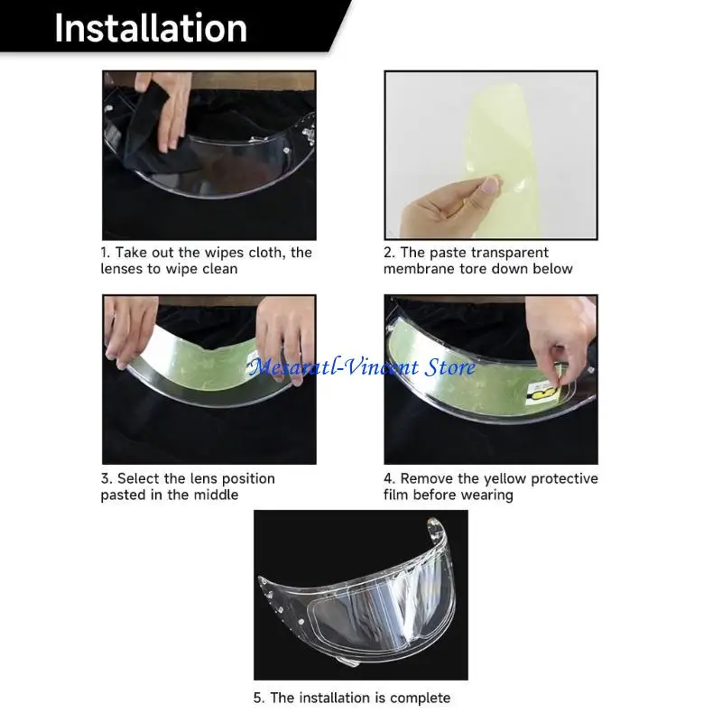 A70F Противотуманная пленка для шлема, пленка для козырька шлема, универсальная водонепроницаемая вставка для козырька шлема, на
A70F Противотуманная пленка для шлема, пленка для козырька шлема, универсальная водонепроницаемая вставка для козырька шлема, на