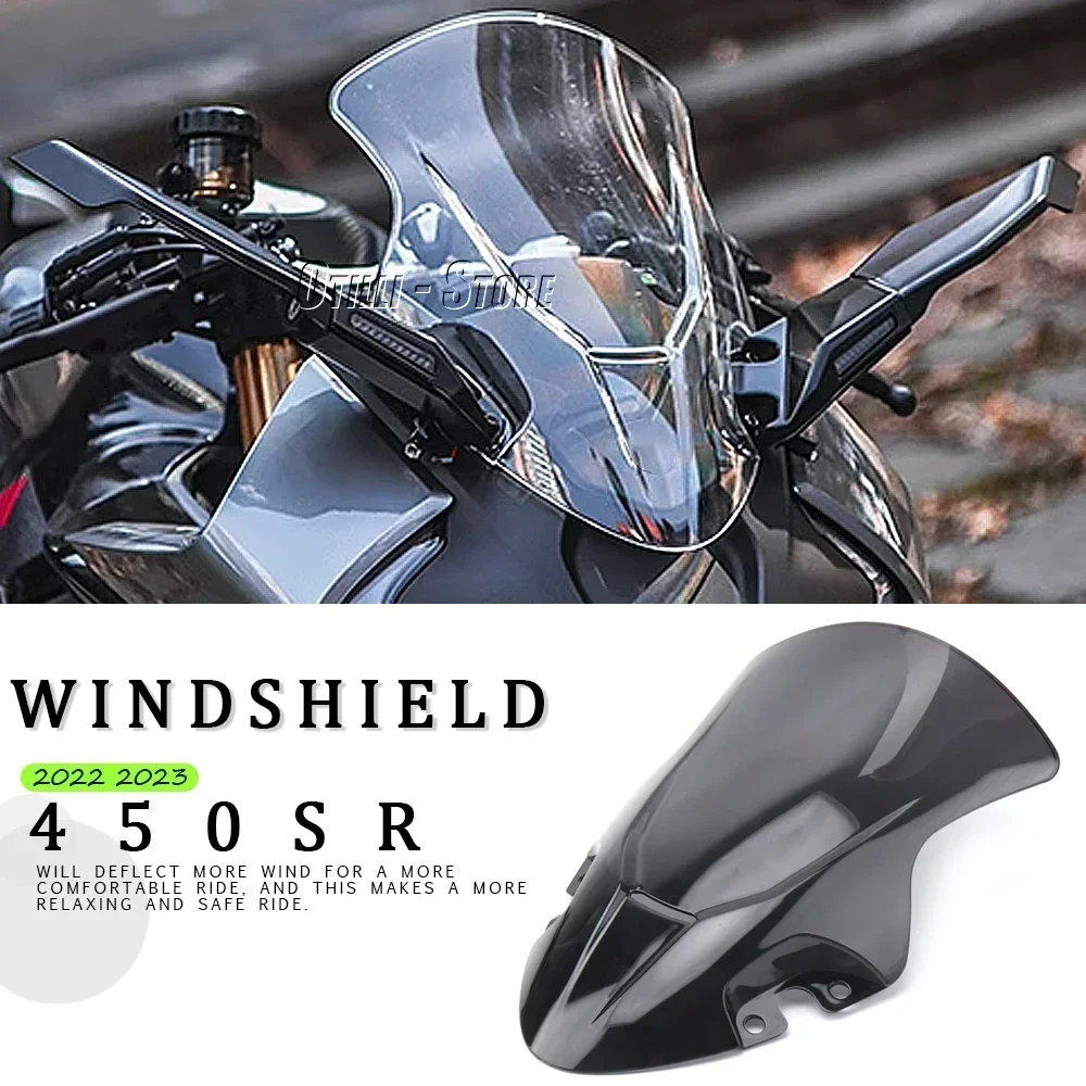 Ветровое стекло для мотоцикла, ветровое стекло для CFMOTO 450SR 450 SR 450sr 2022 2023, козырек одометра, передний ветрозащитный экран, дефлекторы
Ветровое стекло для мотоцикла, ветровое стекло для CFMOTO 450SR 450 SR 450sr 2022 2023, козырек одометра, передний ветрозащитный экран, дефлекторы