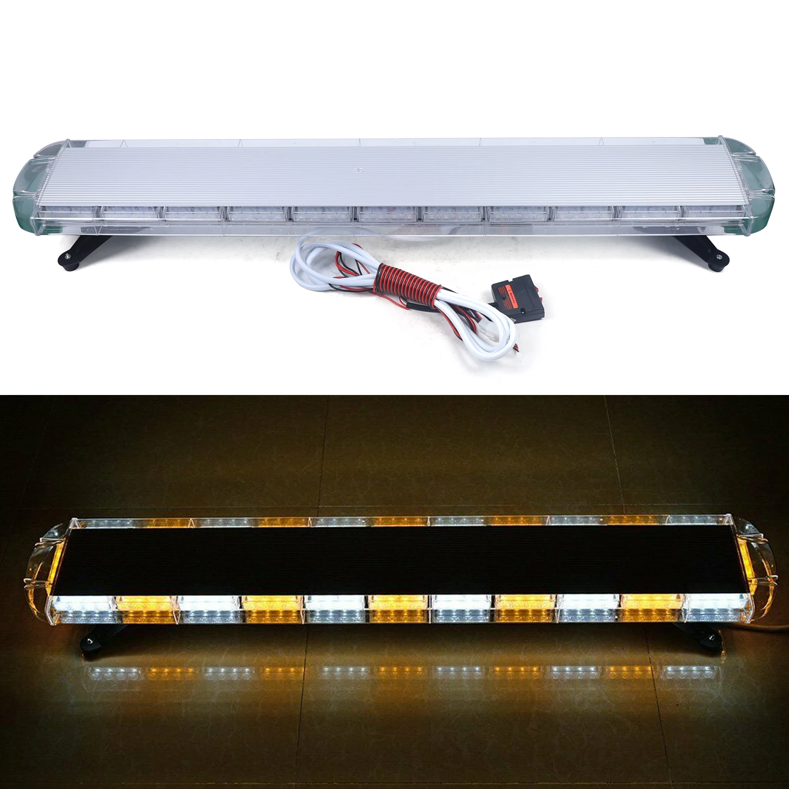 51 Inch 96 LED Strobe Light Bar Truck Emergency Beacon Response Warning Lamp Tow Truck Laser Light LED Work Light Bar
51 Inch 96 LED Strobe Light Bar Truck Emergency Beacon Response Warning Lamp Tow Truck Laser Light LED Work Light Bar